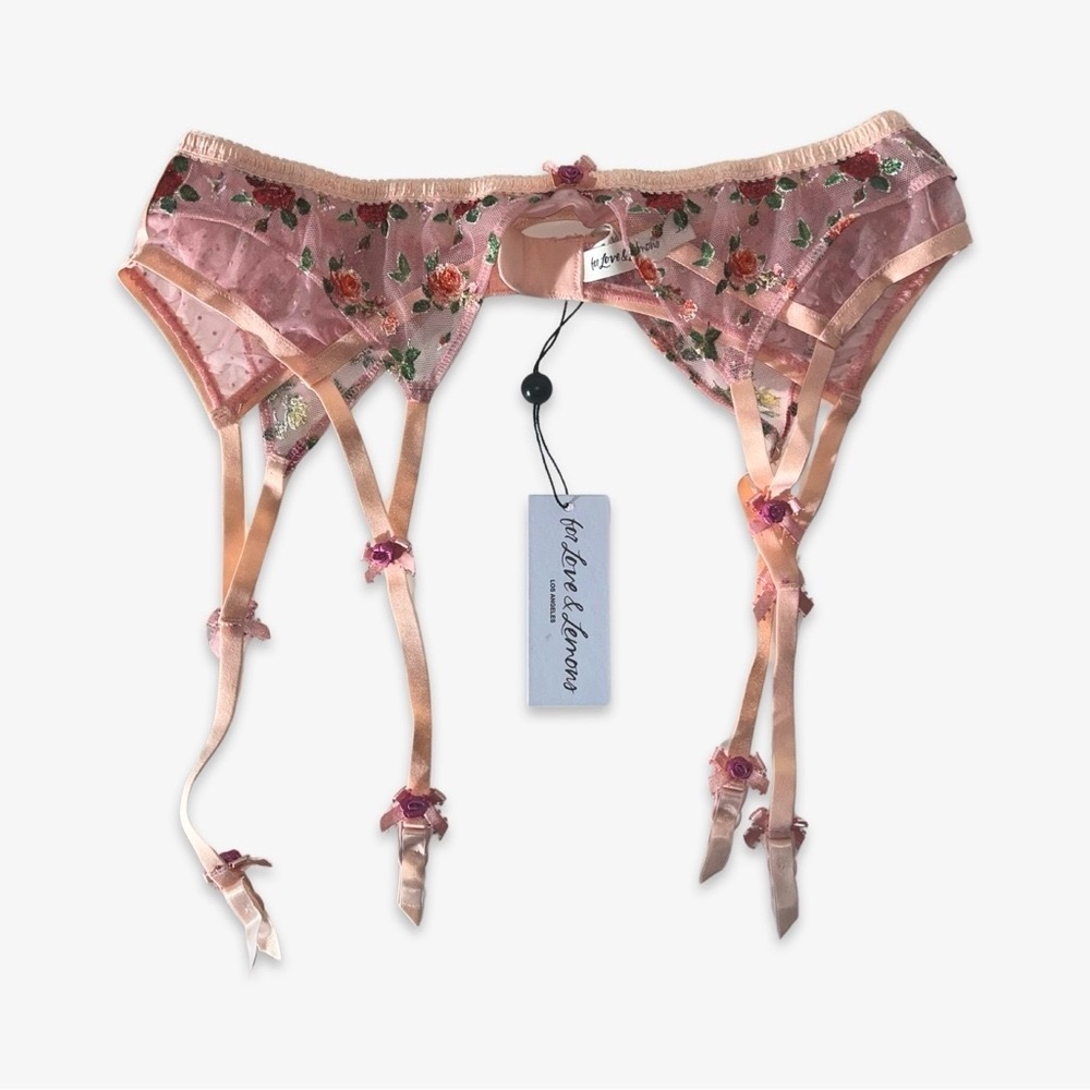 Eloise Garter Belt | For Love & Lemons Victoria’s Secret NWT